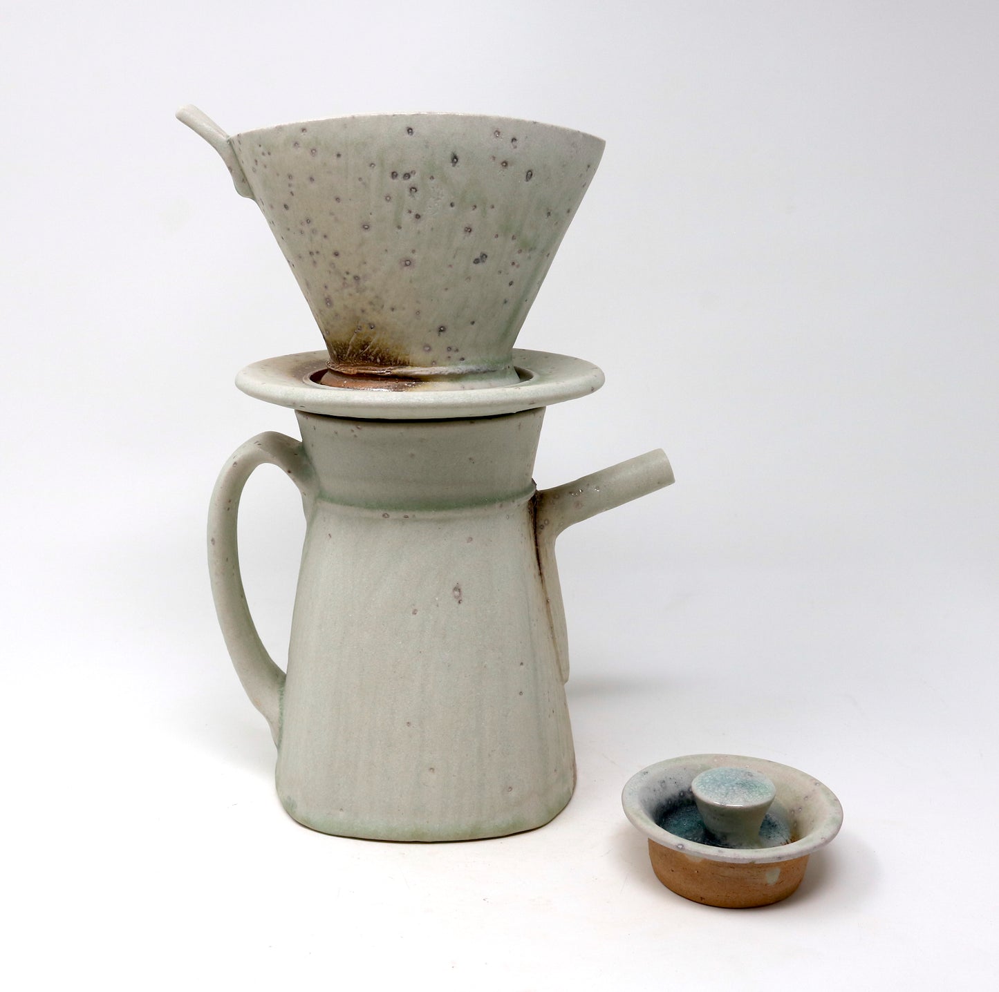 Stackable Coffee Pot, Pour Over & Saucer